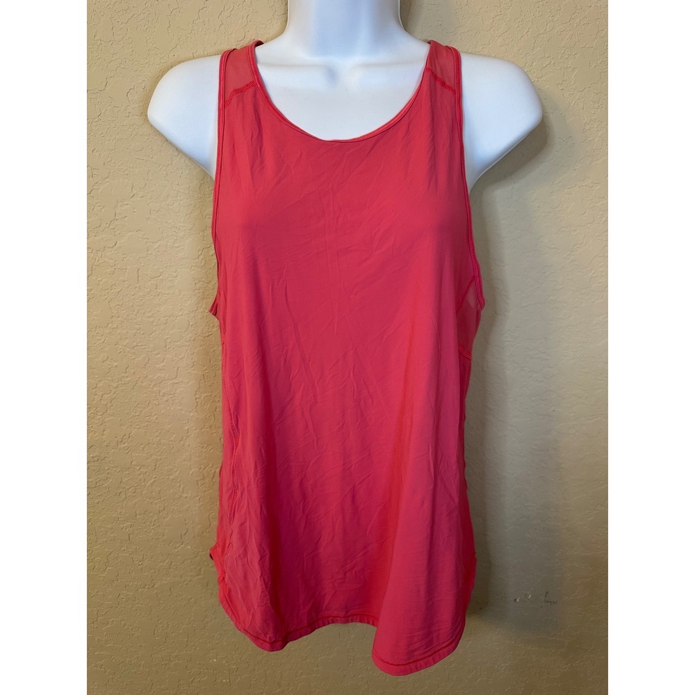 Lululemon Sculpt Tank With Mesh Racerback‎ Pink 6/8